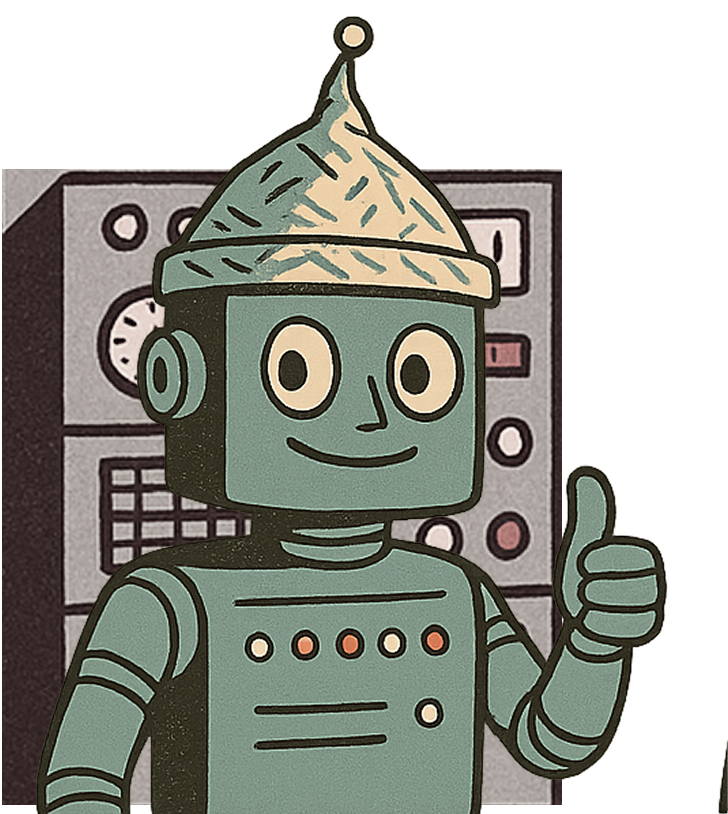 Robot rejecting the mainframe